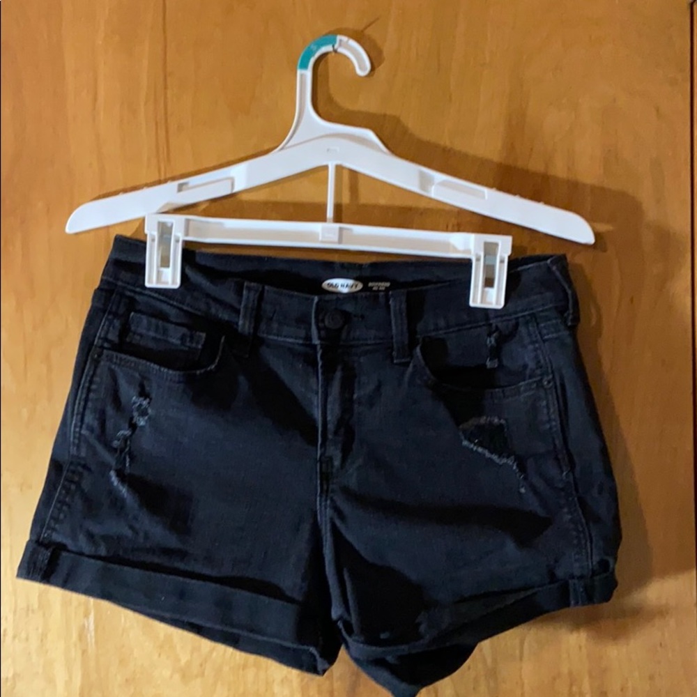 Old Navy Black Jean Shorts